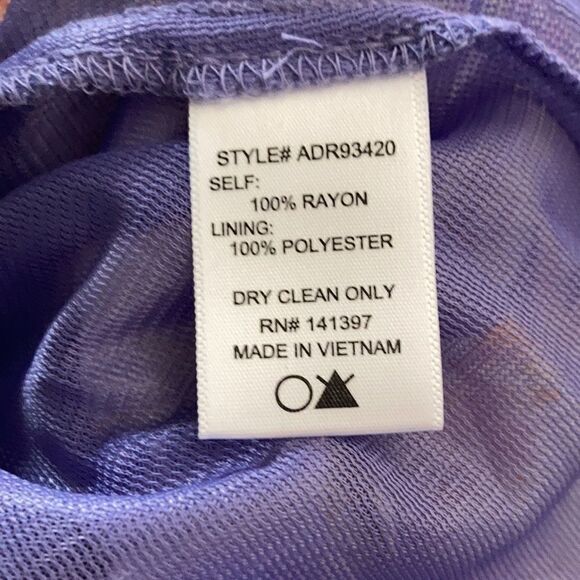 ASTR Lilac Floral Maxi Halter Dress Sz-LRG - Picture 9 of 10